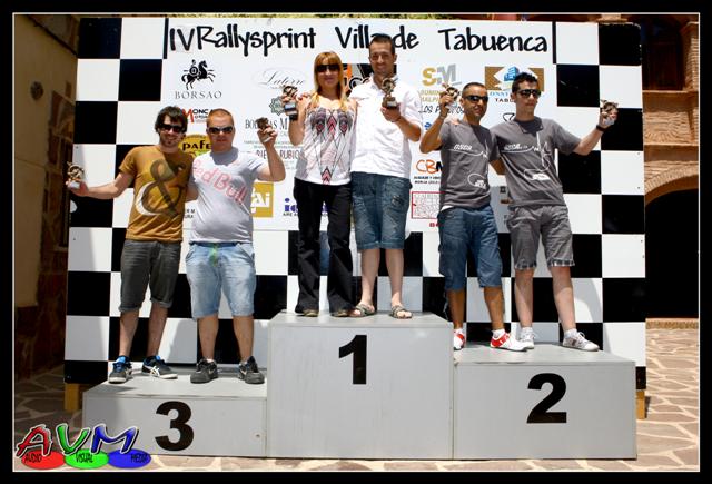 Destacable Actuación de los equipos navarros en el Rallysprint de Tabuenca.